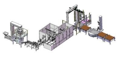 自动包装-自动开箱-自动装箱-自动封箱-自动码垛